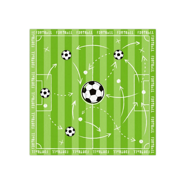 Serwetki Football / 33x33 cm