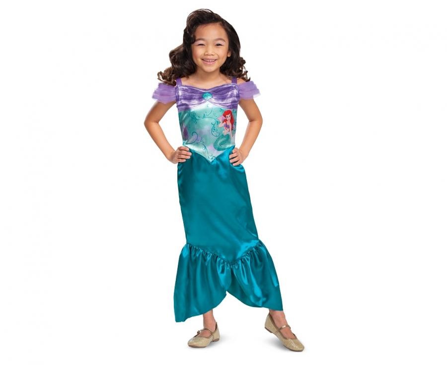 Strój syrenka Ariel Basic - The Little Mermaid Princess / rozm. 5-6 lat