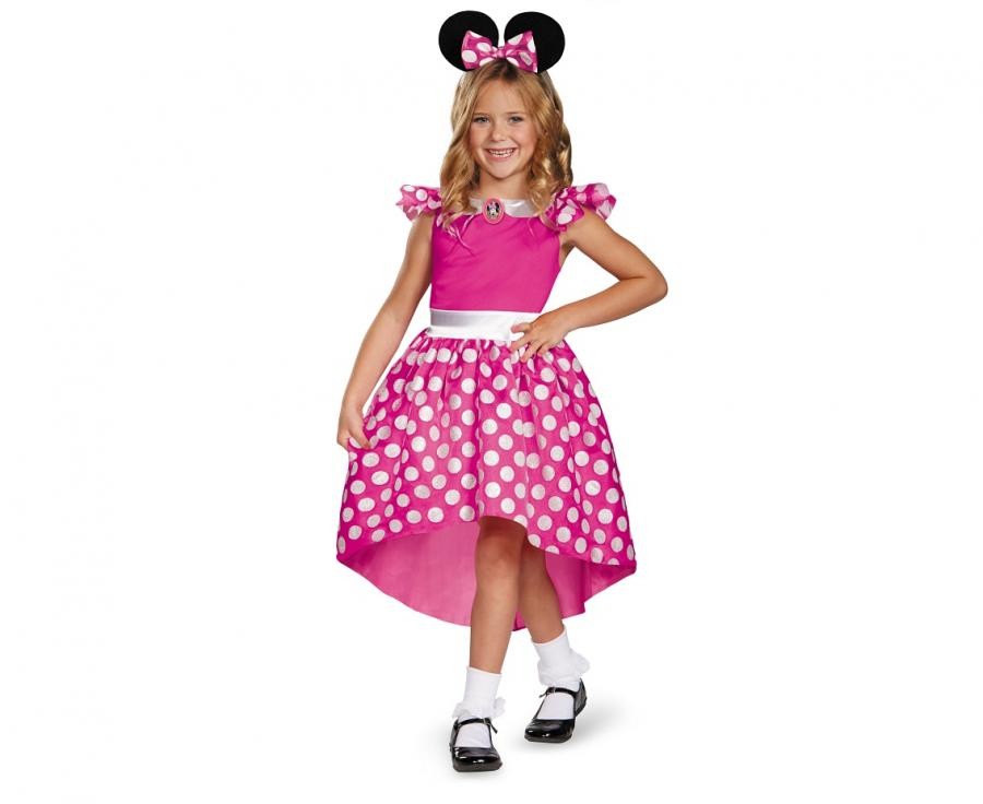 Strój Minnie Mouse - Minnie Pink Classic  / rozm. 5-6 lat