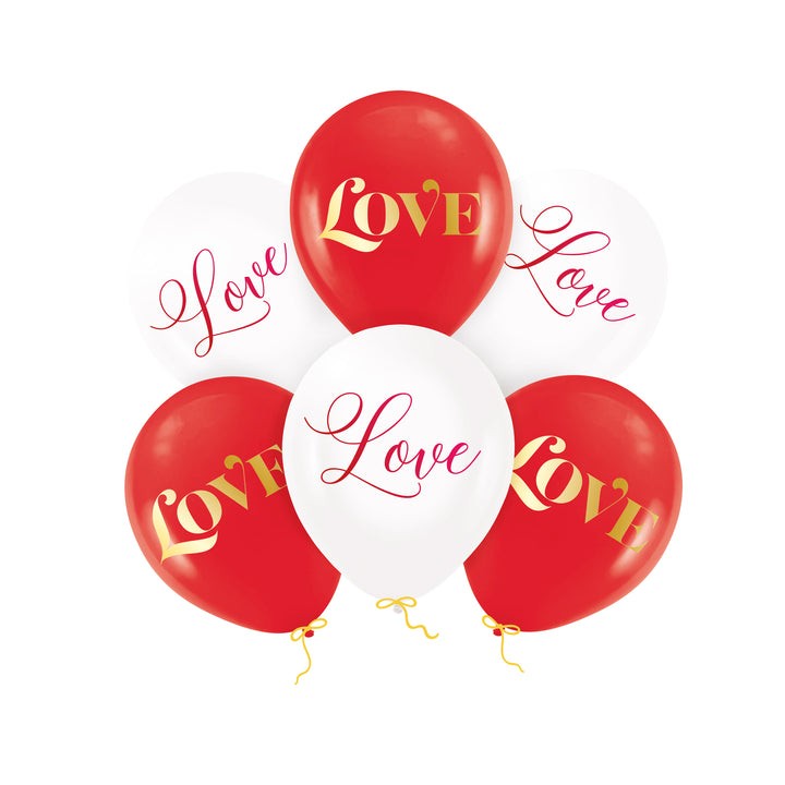 Zestaw balonów lateksowych "Love"