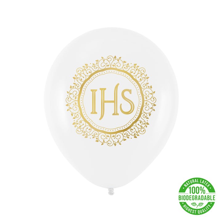 Balony komunijne "IHS"