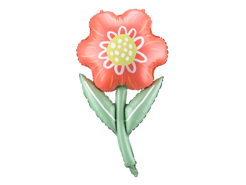 Balon foliowy Kwiatek / 43x75 cm