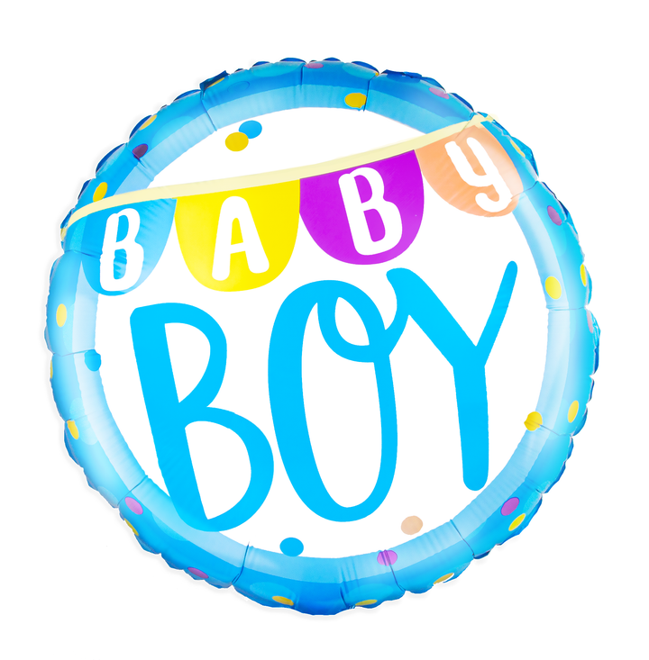 Balon foliowy "Baby Boy" / 45 cm