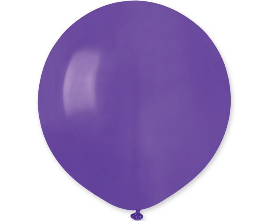 Balony lateksowe 19" fioletowe / 48 cm