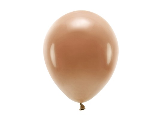 Balony Eco 30cm pastelowe, czekoladowy brąz
