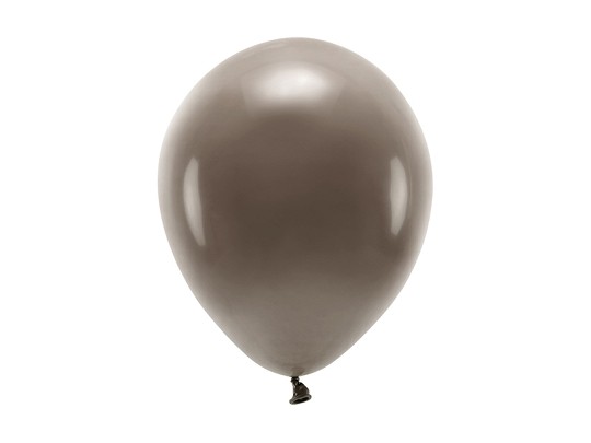 Balony Eco 30cm pastelowe, brązowe