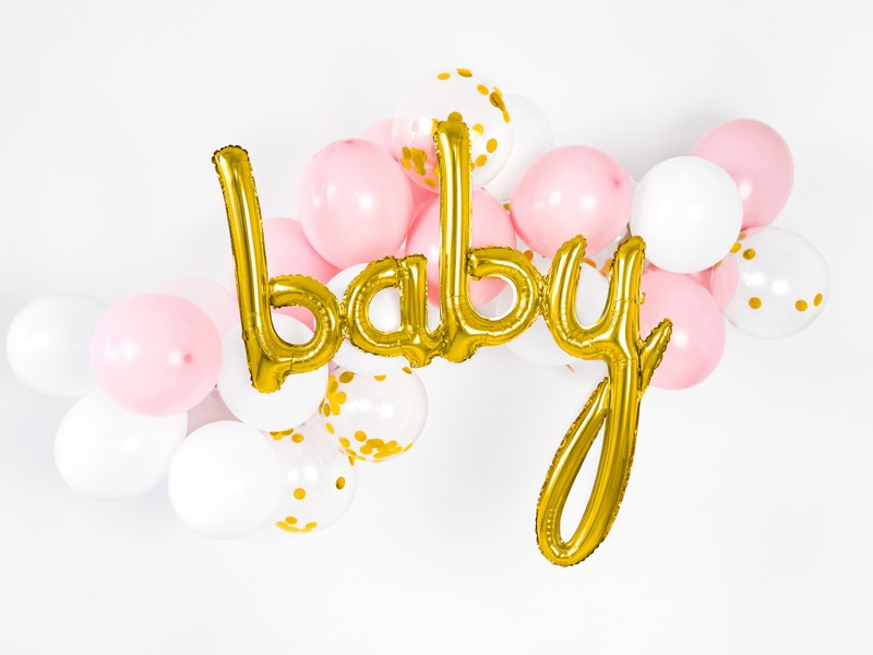 Balon na Narodziny dziecka foliowy "Baby"