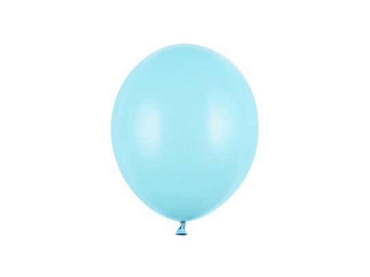 Balony lateksowe 10", Pastel Light Blue / 100 szt