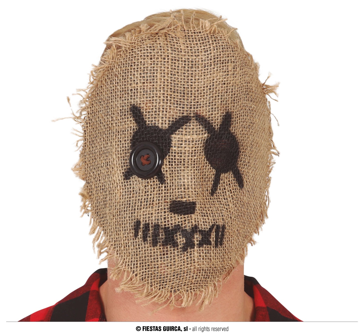 Straszna maska na Halloween