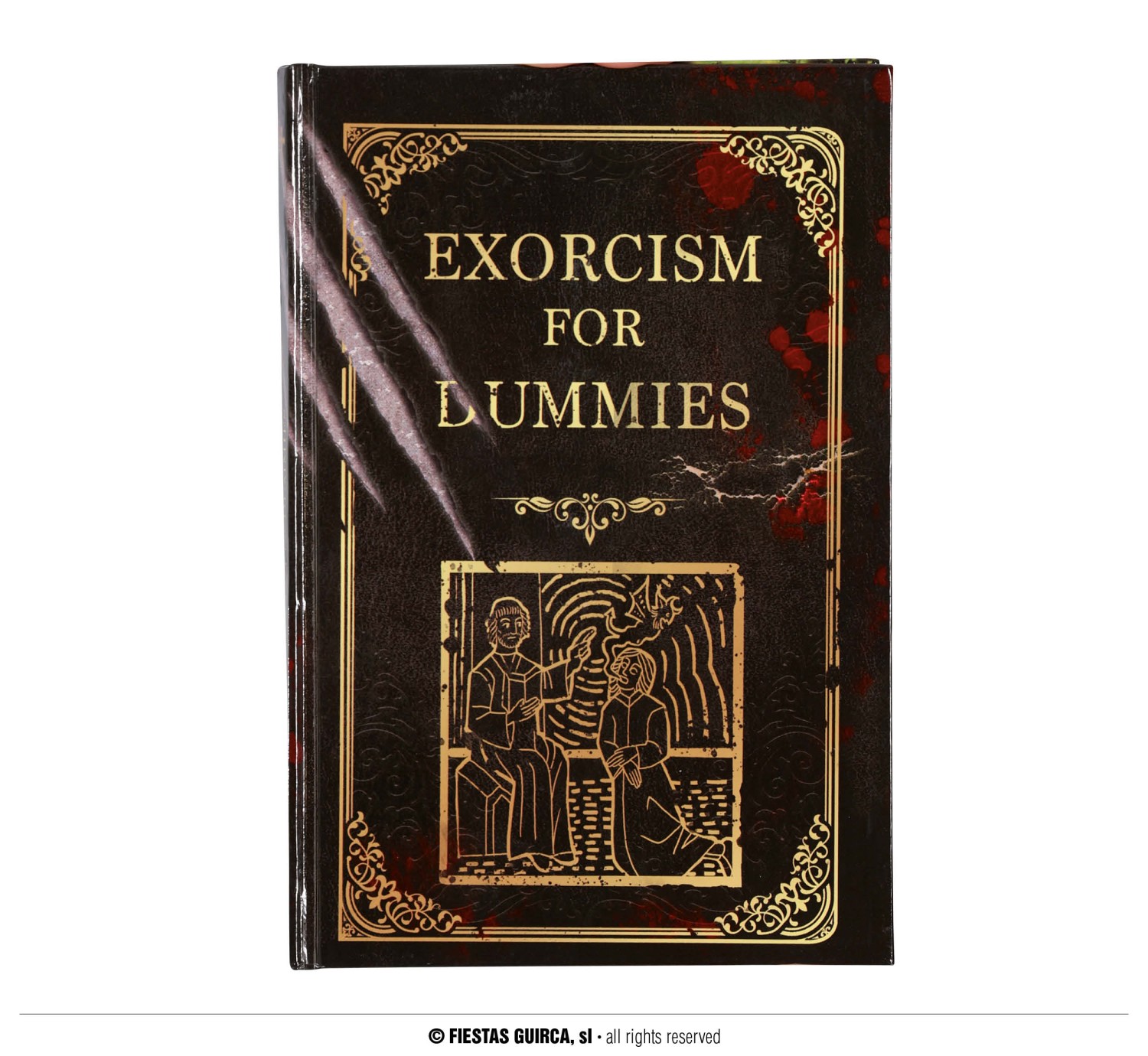 Książka "EXORCISM FOR DUMMIES" / 22X15 CM