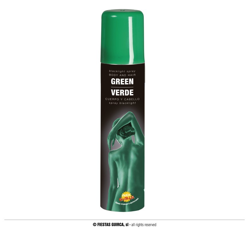 Zielony spray do ciała