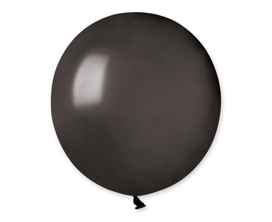 Balony lateksowe GM150 czarne metalizowane
