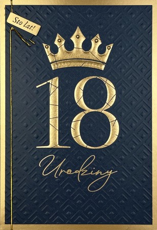 Kartka urodzinowa "18 urodziny"